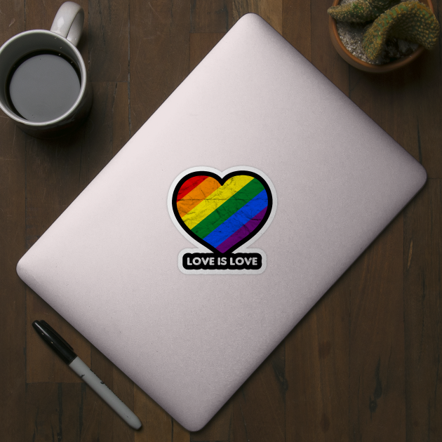 LGBT - Love Is Love by AlphaDistributors